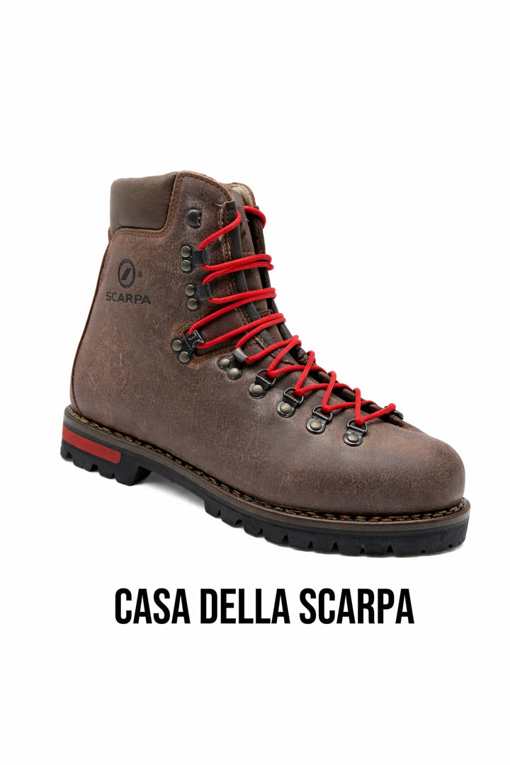 SCARPONI SCARPA BRENTA VACHETTA GALLUSIER VIBRAM CUCITO ARTIGIANALE