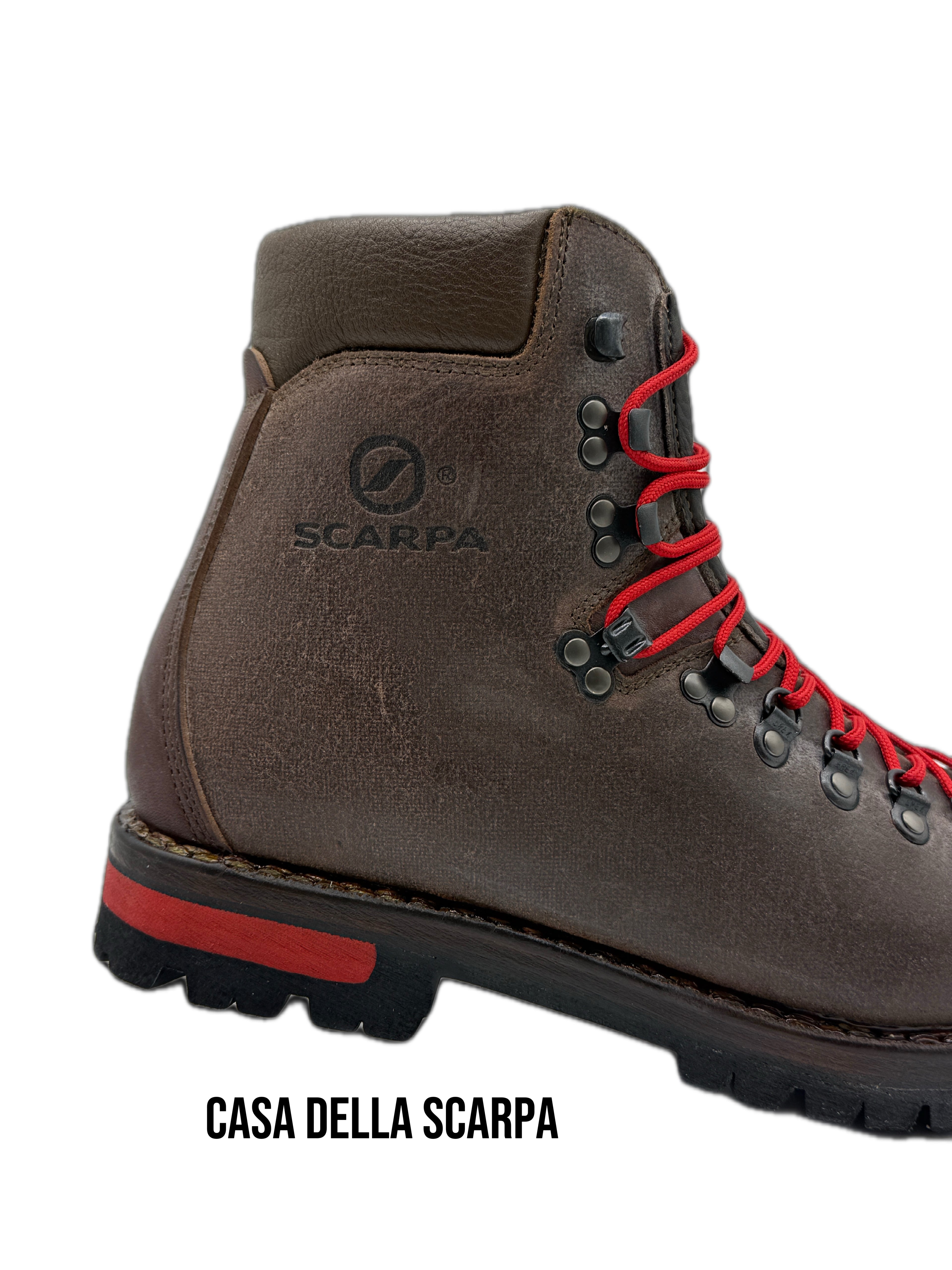 SCARPONI SCARPA BRENTA VACHETTA GALLUSIER VIBRAM CUCITO ARTIGIANALE
